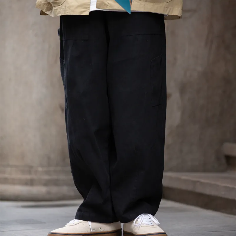 NewJnxs Cargo Pants Unisex Khaki/Black-13