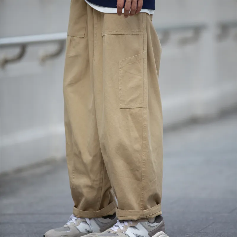 NewJnxs Cargo Pants Unisex Khaki/Black-6