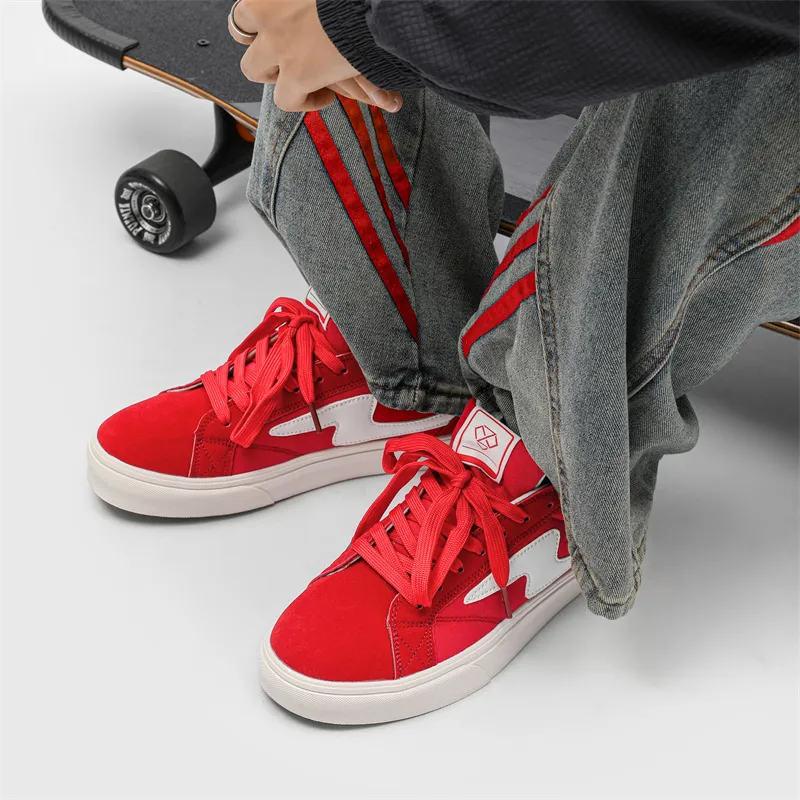 LURAD Abrasion Resistant Balance Low Top Skateboard Shoes Men's-6