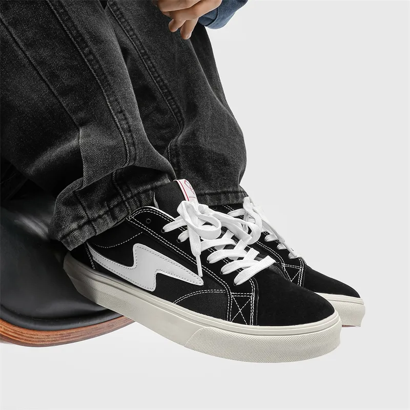 LURAD Abrasion Resistant Balance Low Top Skateboard Shoes Men's-13
