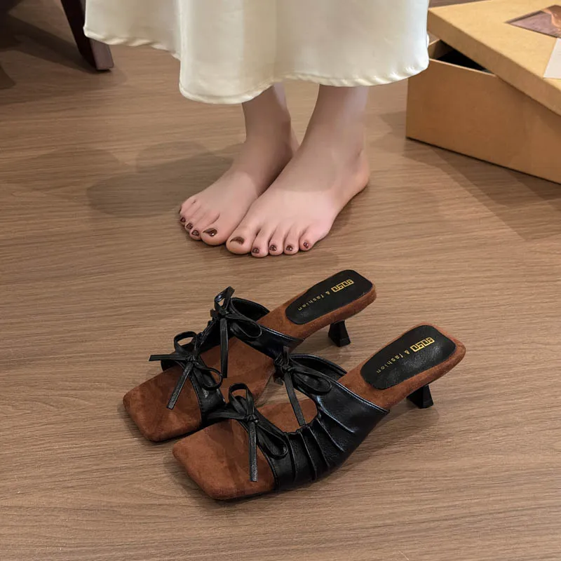 LURAD Rubber Sole Quiet Abrasion Resistant Slide Slippers Women's-12