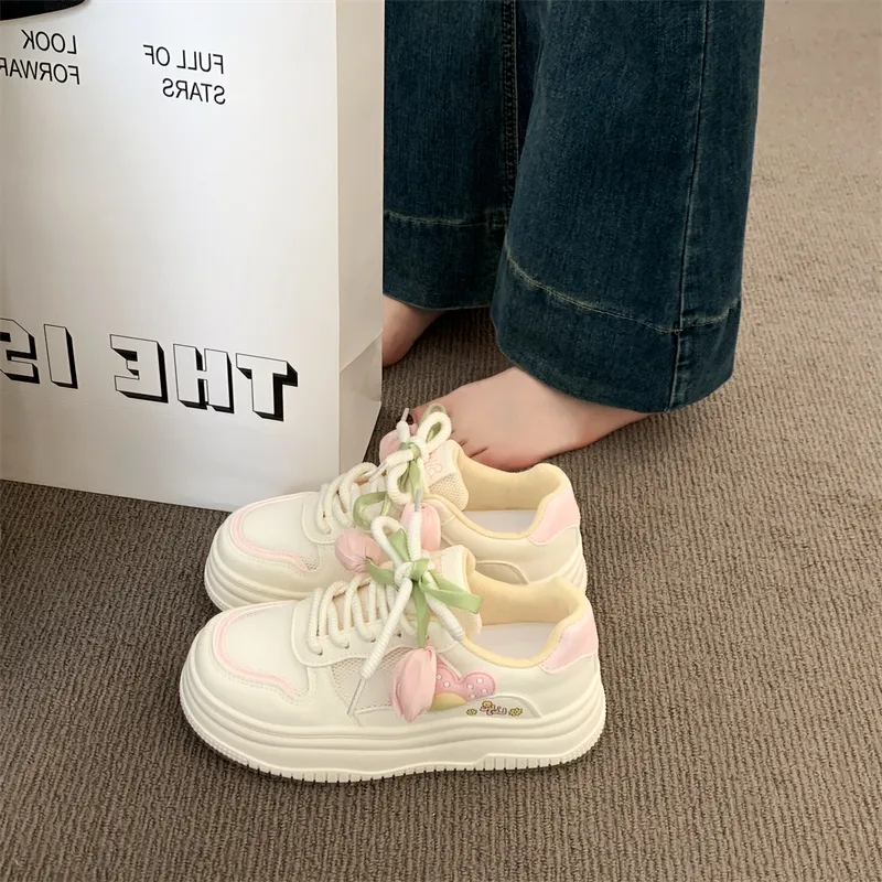 LURAD Breathable Coverage Low Top Casual Shoes Women's-8