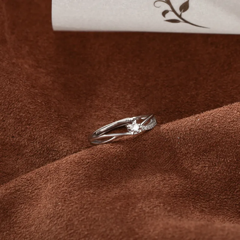 NIANNIANXI S 999 Fine Silver Rings Women's-4
