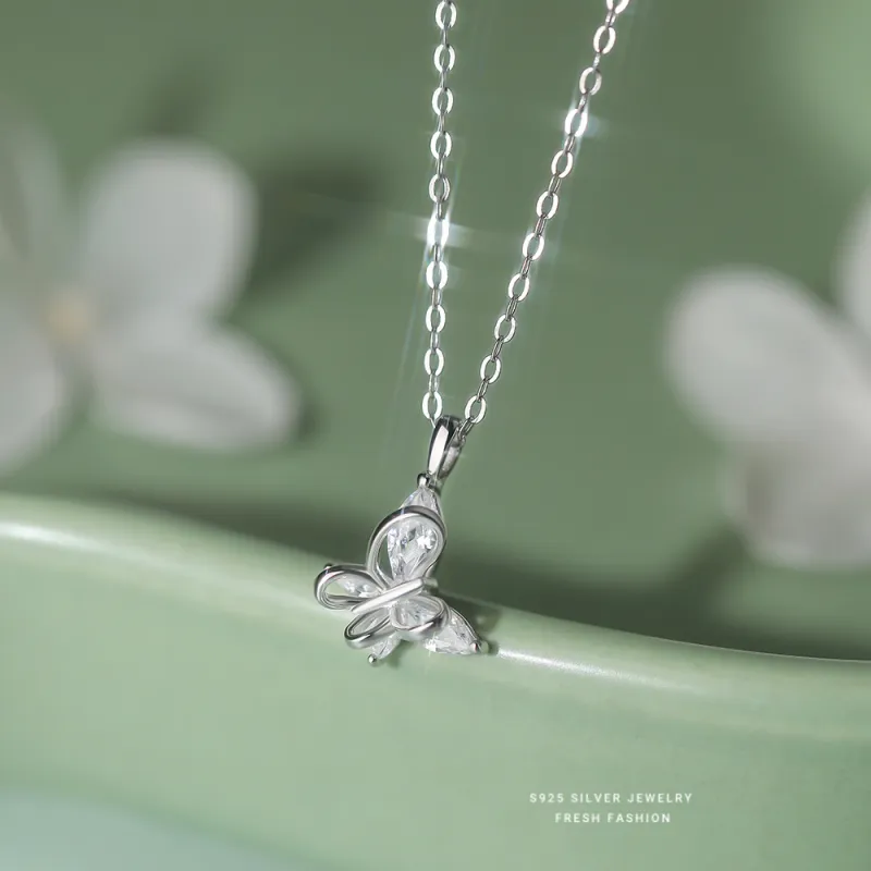 High Quality S925 Silver Material Fashion Necklace Women's-3