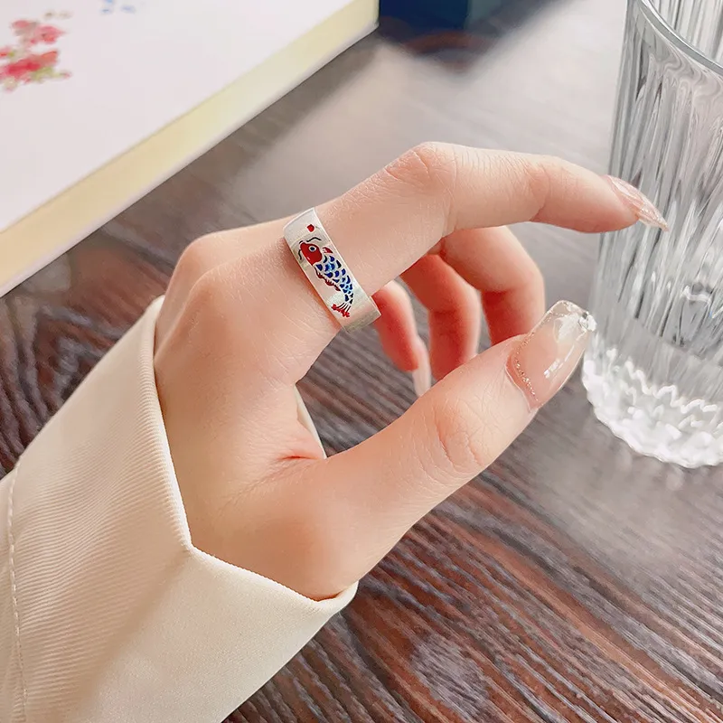 NIANNIANXI S925 Silver Rings Women's-3