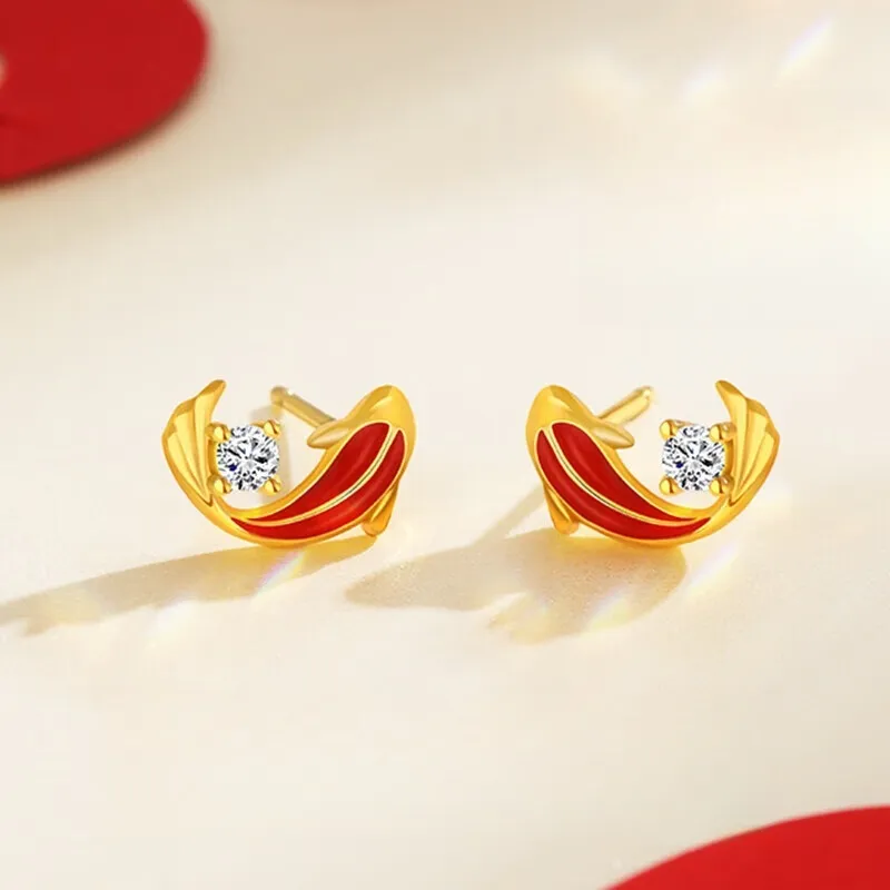 NIANNIANXI S925 Silver Stud Earrings Women's-2