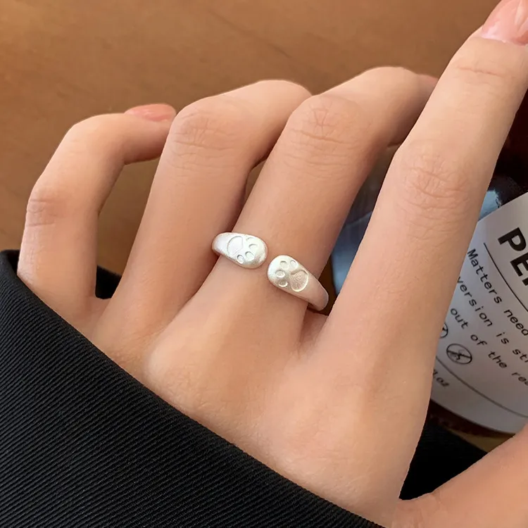 NIANNIANXI S999 Silver Rings Women's-2
