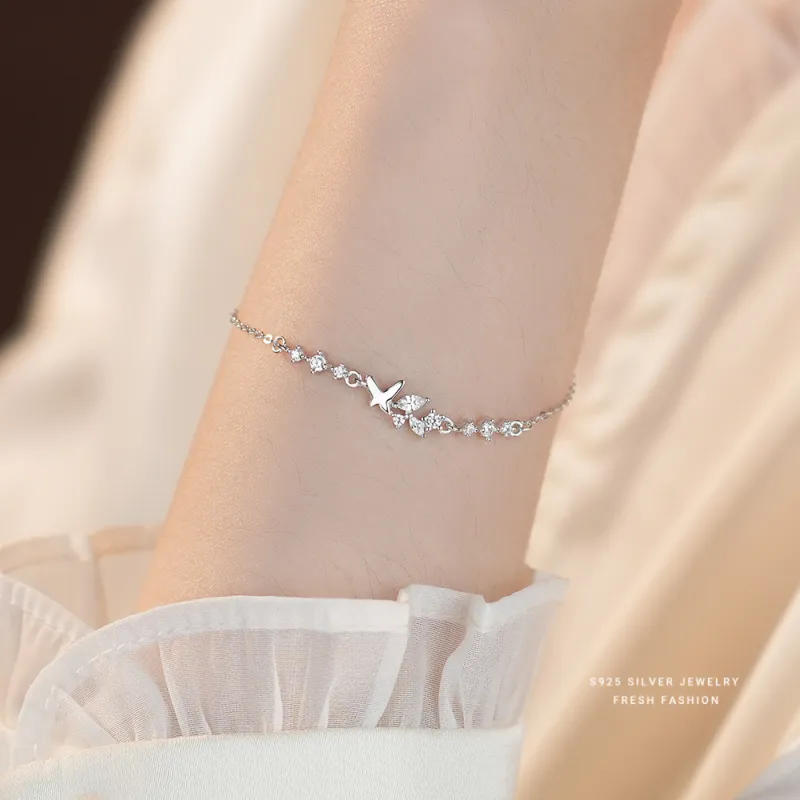 NIANNIANXI S925 Silver Bracelets Women's-1