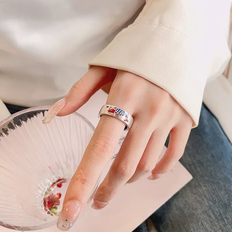 NIANNIANXI S925 Silver Rings Women's-4