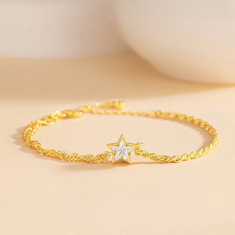 NIANNIANXI S925 Silver Bracelets Women's-3