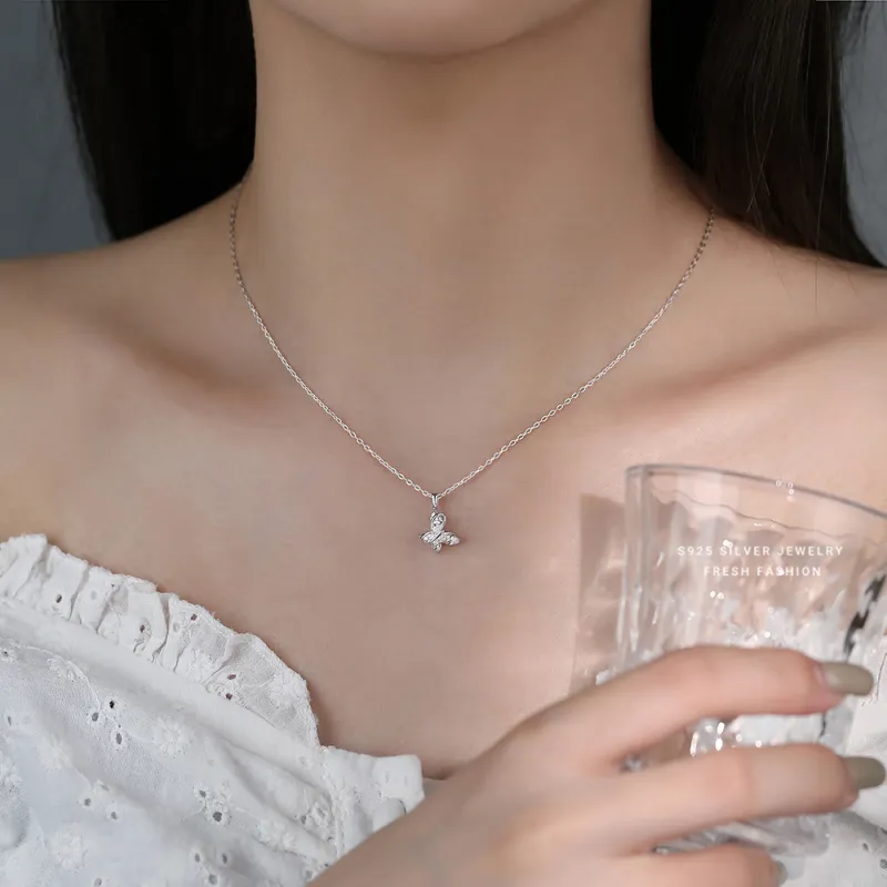 High Quality S925 Silver Material Fashion Necklace Women's-2