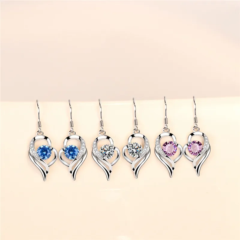 NIANNIANXI 999 Fine Silver Earrings Women's-3