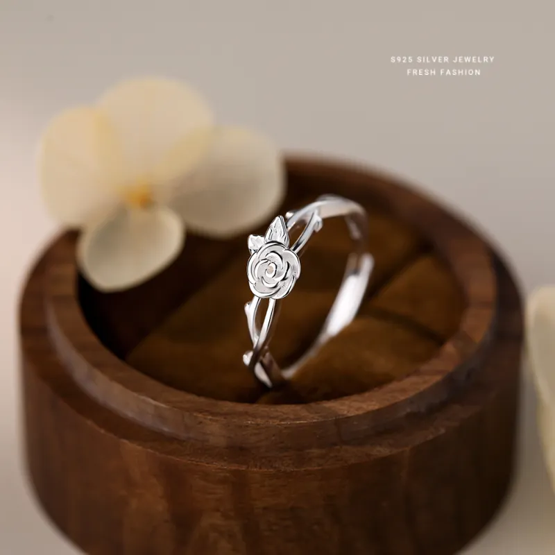 NIANNIANXI S925 Silver Rings Women's-1