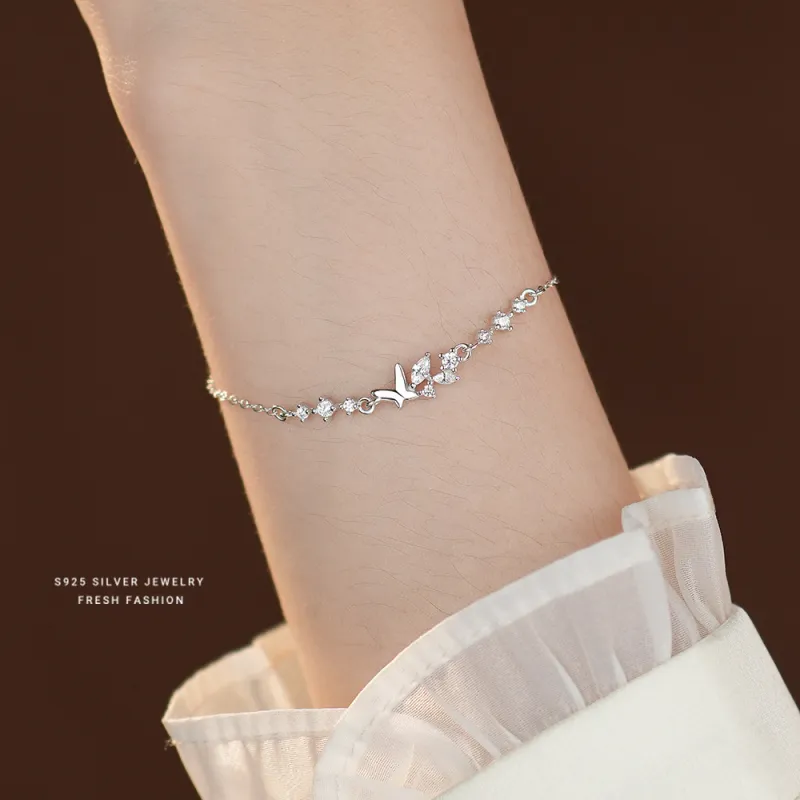 NIANNIANXI S925 Silver Bracelets Women's-2