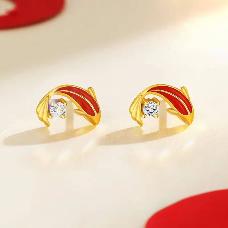 NIANNIANXI S925 Silver Stud Earrings Women's-4
