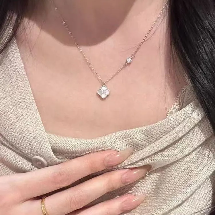 NIANNIANXI S925 Silver Necklaces Women's-3