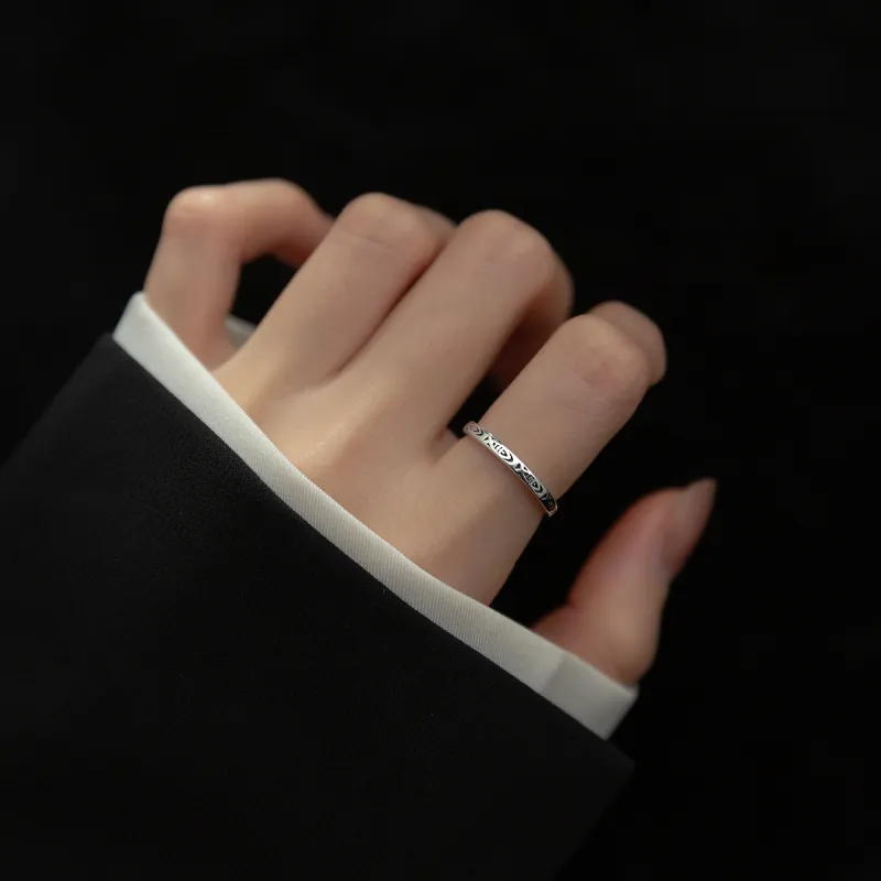 NIANNIANXI S925 Silver Rings Unisex-2