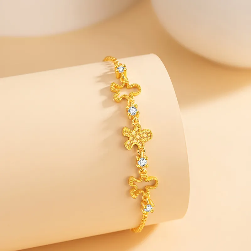 NIANNIANXI S925 Silver Bracelets Women's-3