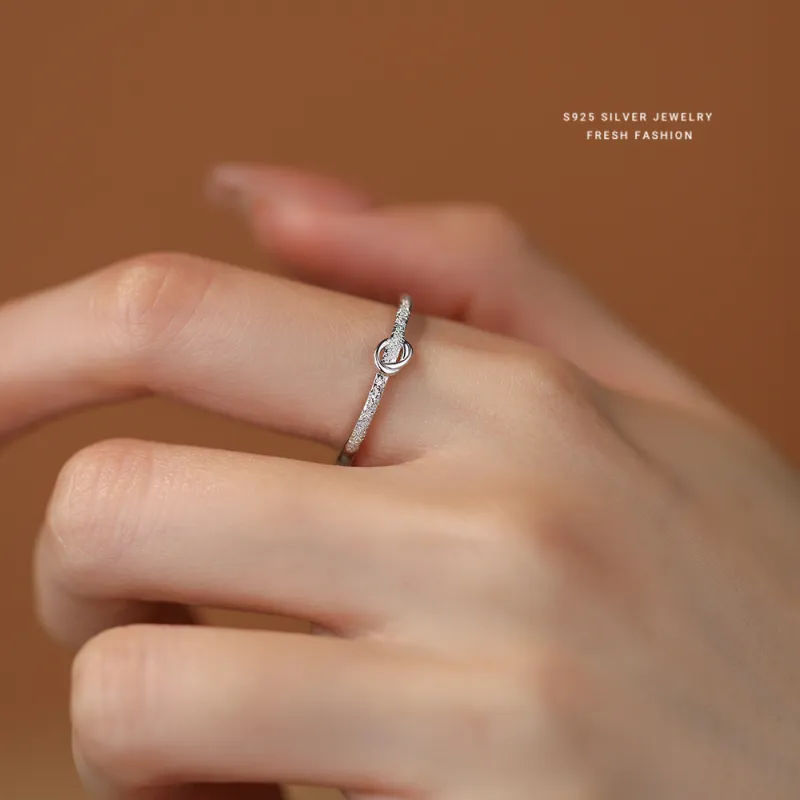 NIANNIANXI S925 Silver Rings Women's-1