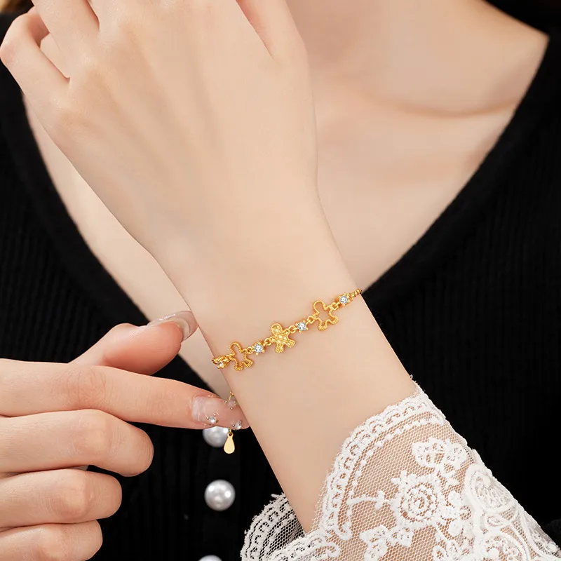 NIANNIANXI S925 Silver Bracelets Women's-1