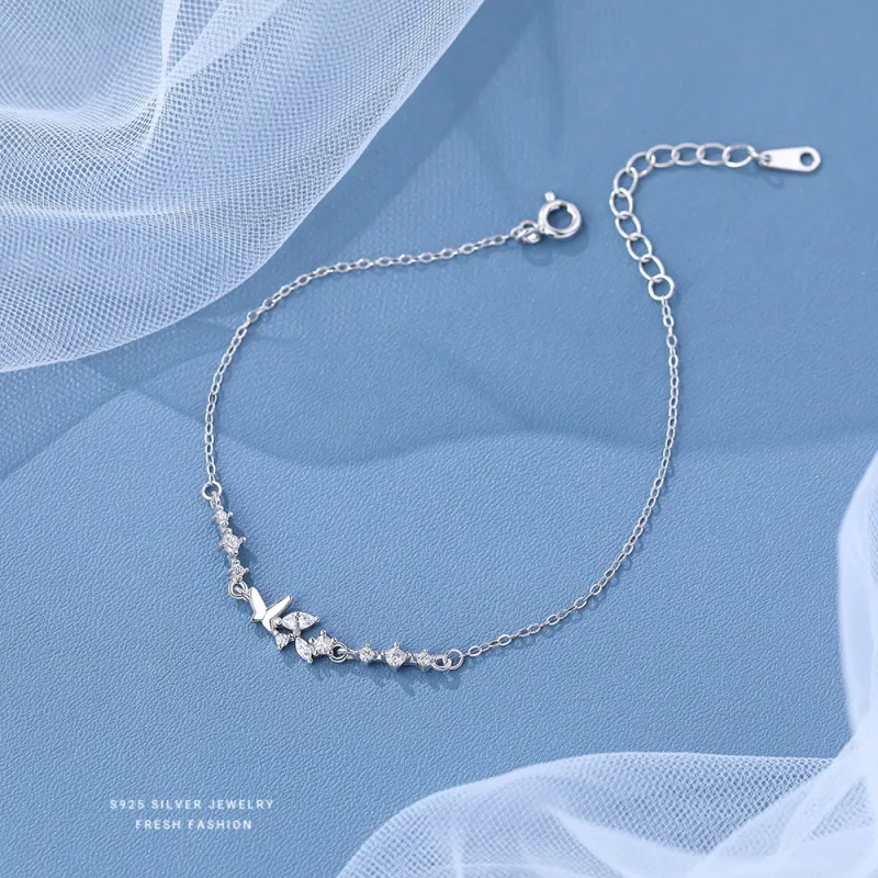 NIANNIANXI S925 Silver Bracelets Women's-3