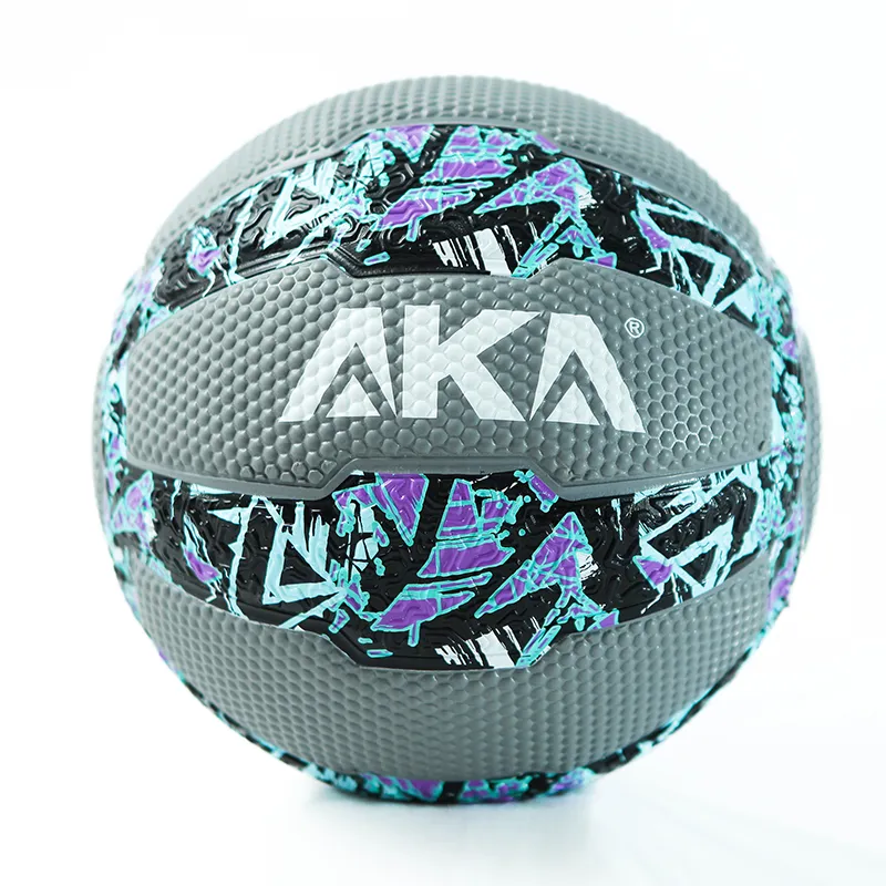 AKA Rubber Basketball Size 7 Ball Training Unisex-6