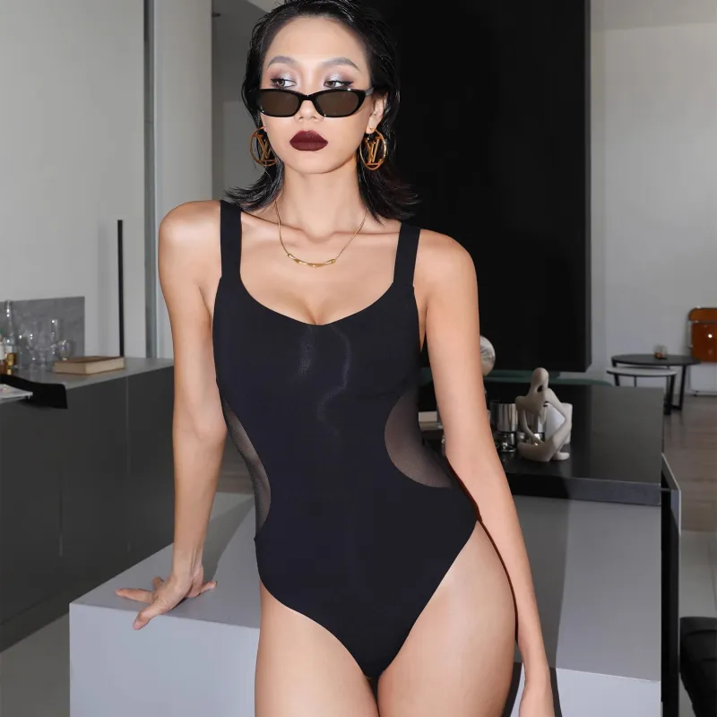 DXTOXS Women's Bodysuits-2