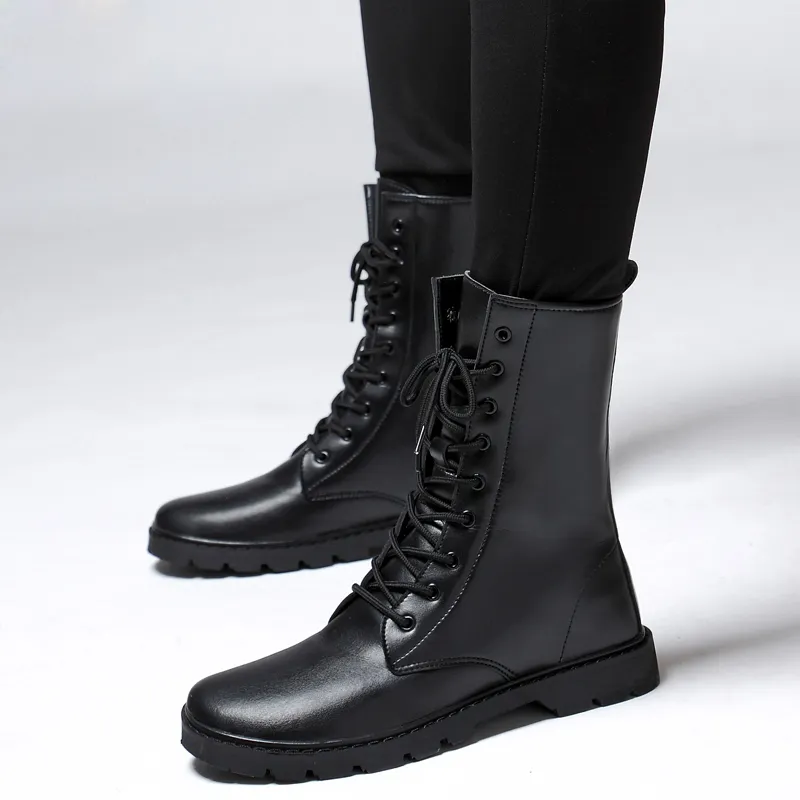 The Bull's House Ankle Boots Unisex Black-12
