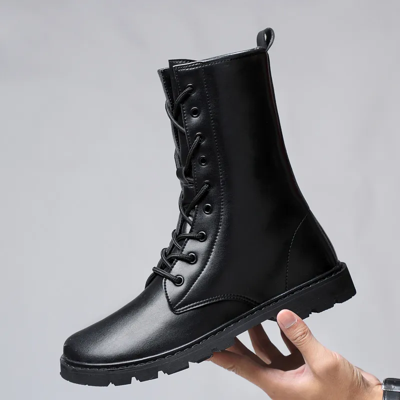 The Bull's House Ankle Boots Unisex Black-8