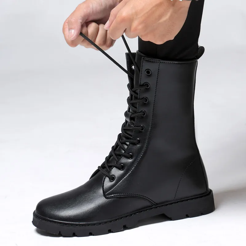 The Bull's House Ankle Boots Unisex Black-9