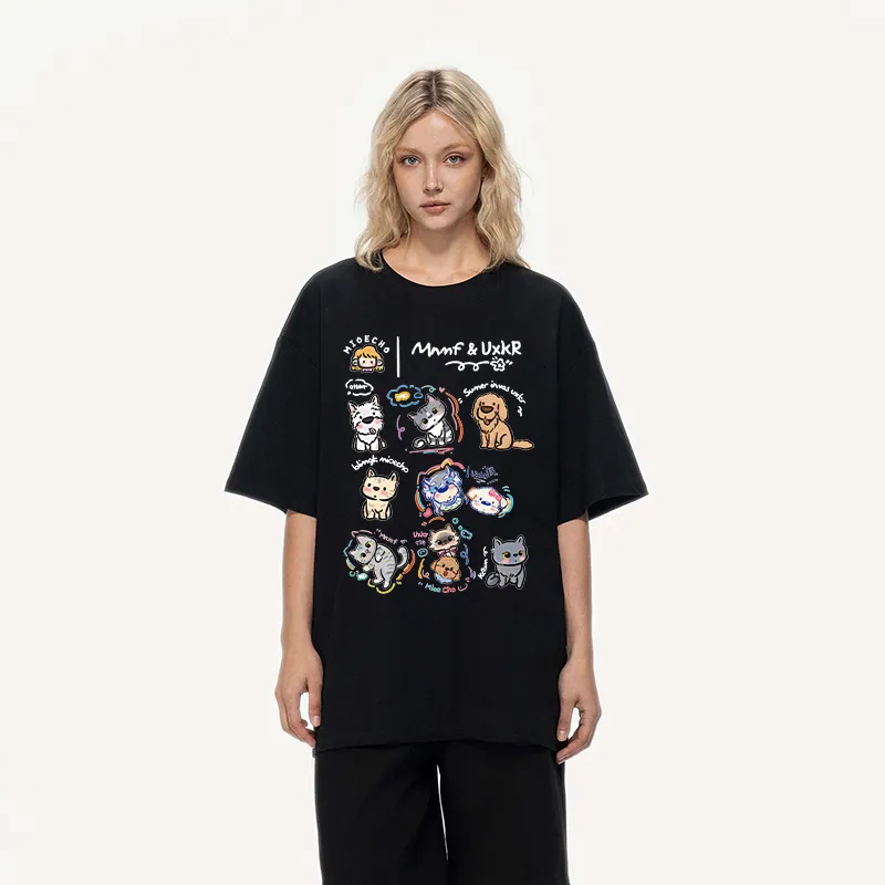ZAO FU NIAO T Shirts Women's-15