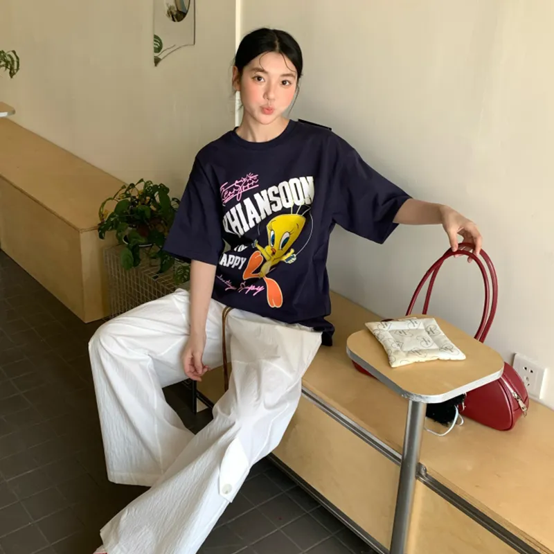 ZAO FU NIAO T Shirts Women's-4