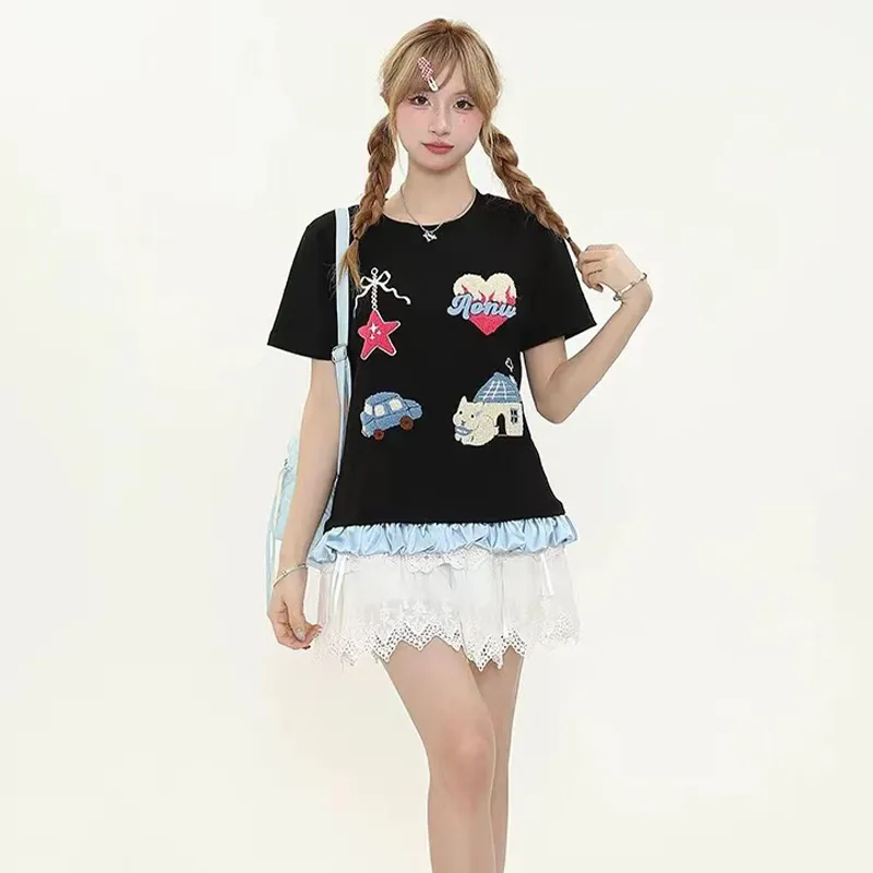 ZAO FU NIAO T Shirts Women's-8