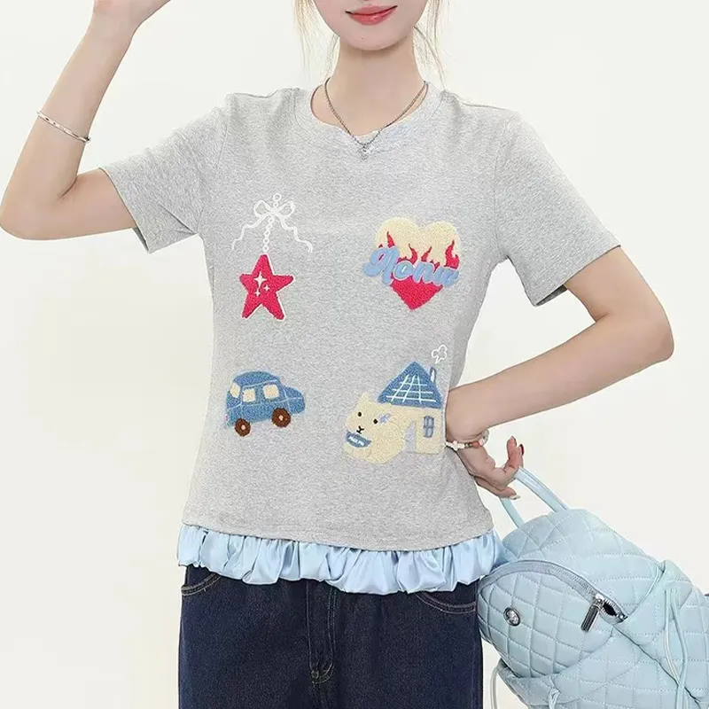 ZAO FU NIAO T Shirts Women's-4