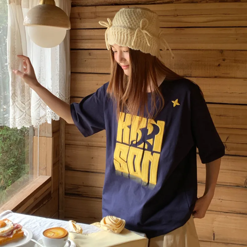 ZAO FU NIAO T Shirts Women's-5