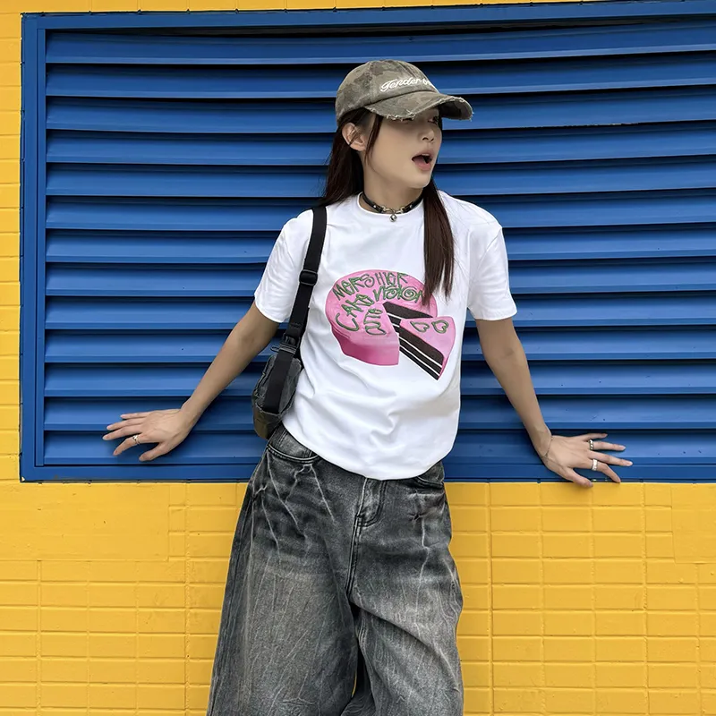 ZAO FU NIAO T Shirts Women's-5