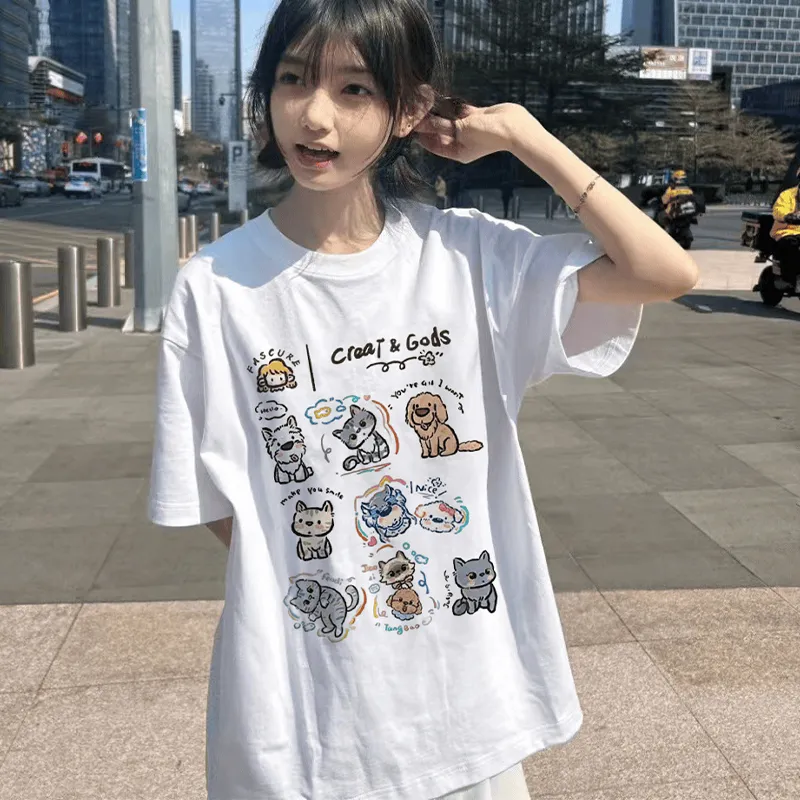 ZAO FU NIAO T Shirts Women's-3