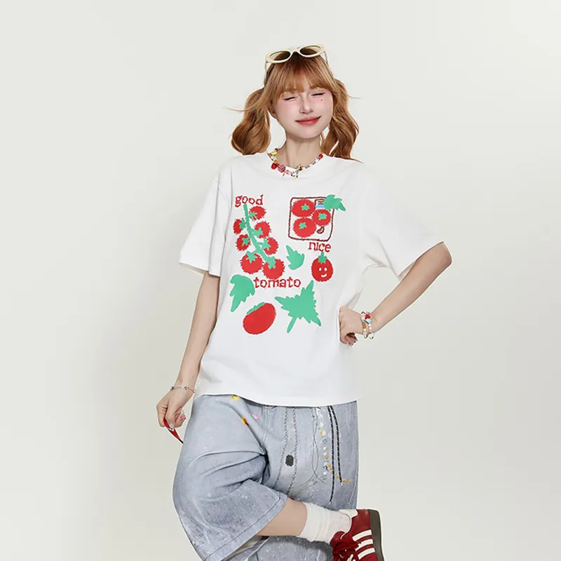 ZAO FU NIAO T Shirts Women's-4