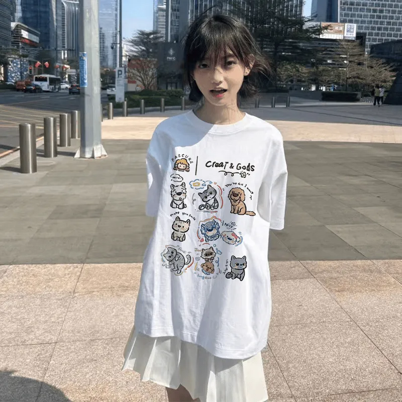 ZAO FU NIAO T Shirts Women's-4