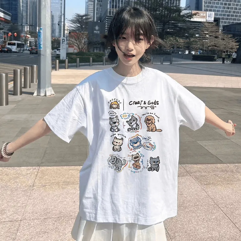 ZAO FU NIAO T Shirts Women's-2
