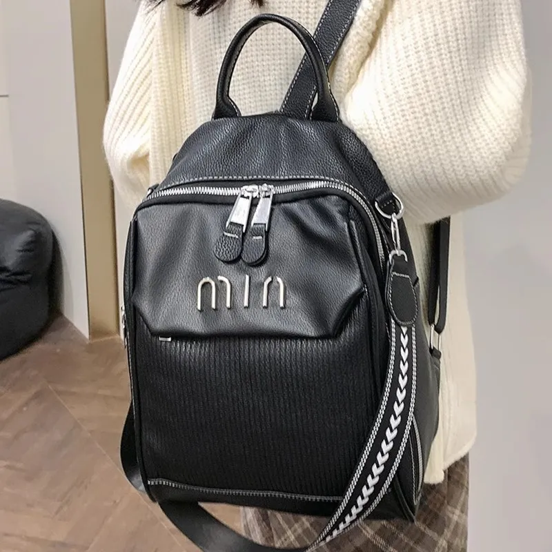 RKM PU Backpack Regular Unisex Multicolor-5