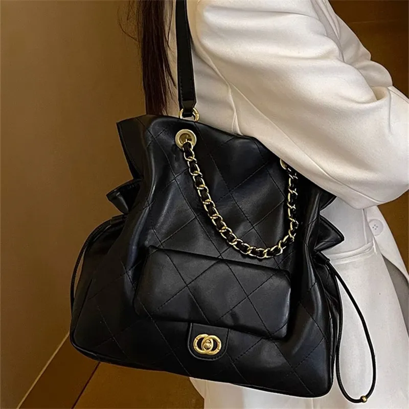 RKM PU One Shoulder Handbag Women's Ecru/Silver/Black-8