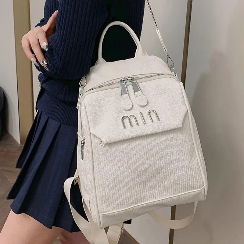RKM PU Backpack Regular Unisex Multicolor-1