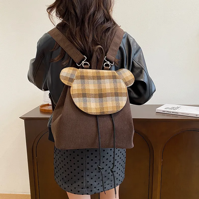 RKM Strips Backpack Regular Women's Multicolor-5