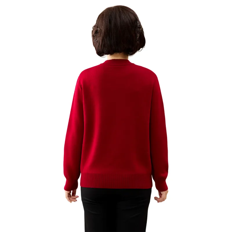 H YXIANG Sweaters Women's-5