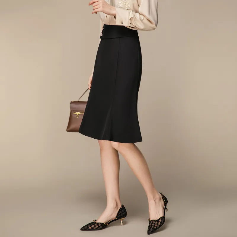H YXIANG Casual Long Skirt Women's-2