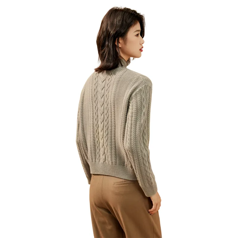 H YXIANG Sweaters Women's-15