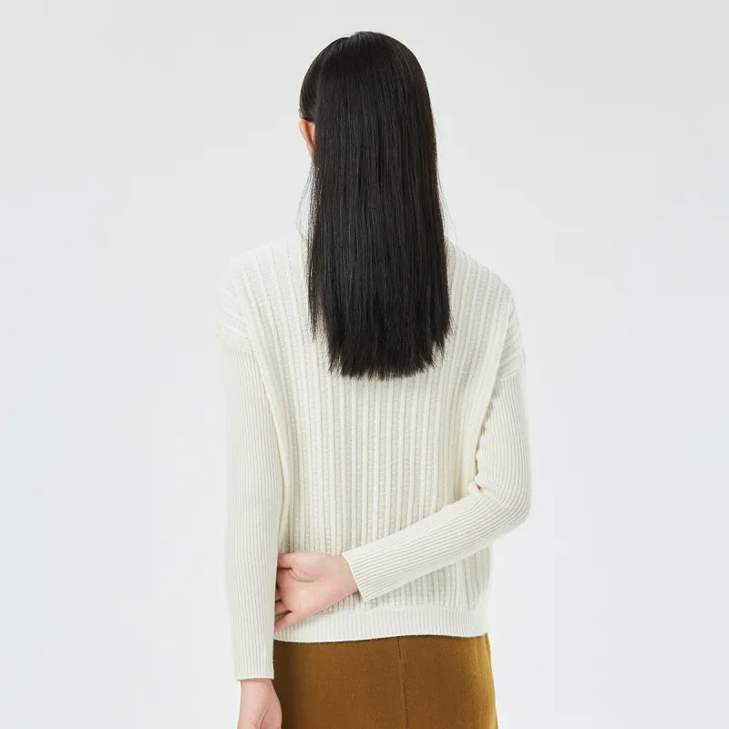 H YXIANG Cashmere Sweaters Women's-2