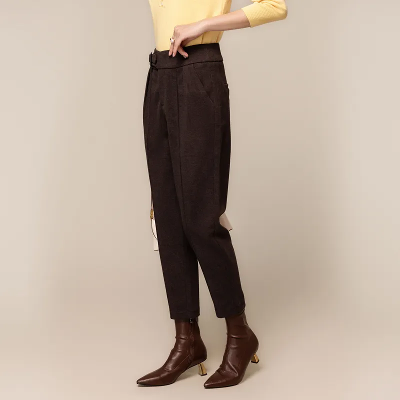 H YXIANG Casual Pants Women's Dark Gray-2