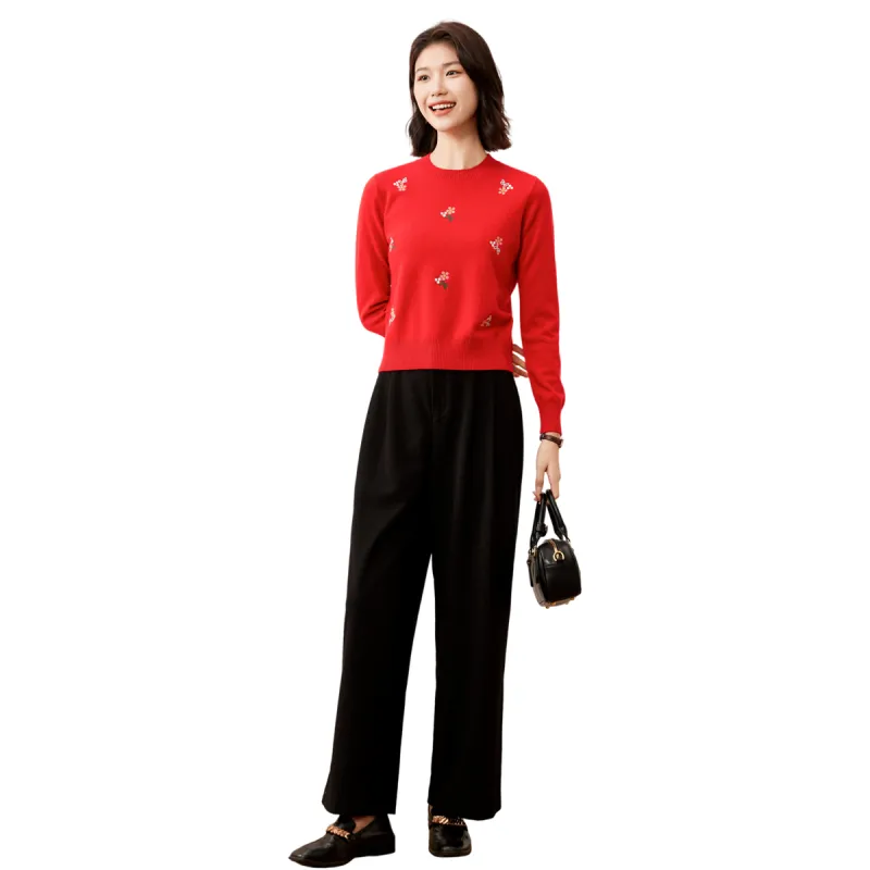 H YXIANG Sweaters Women's-22